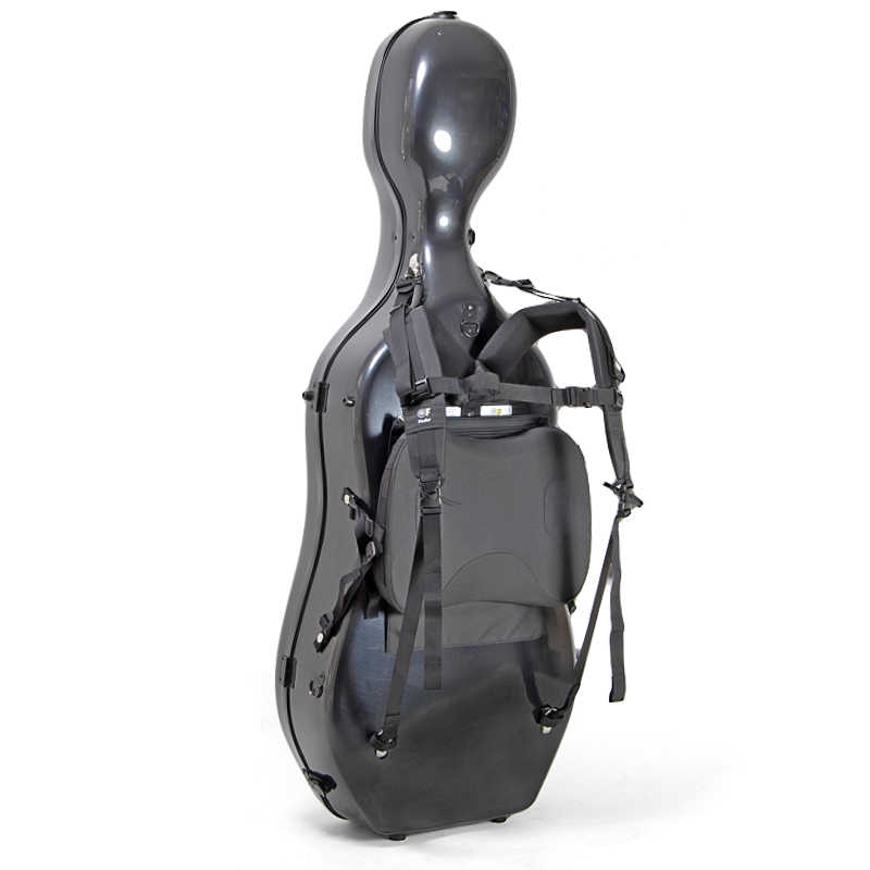 BAM Cello case with Fiedler backpack system
