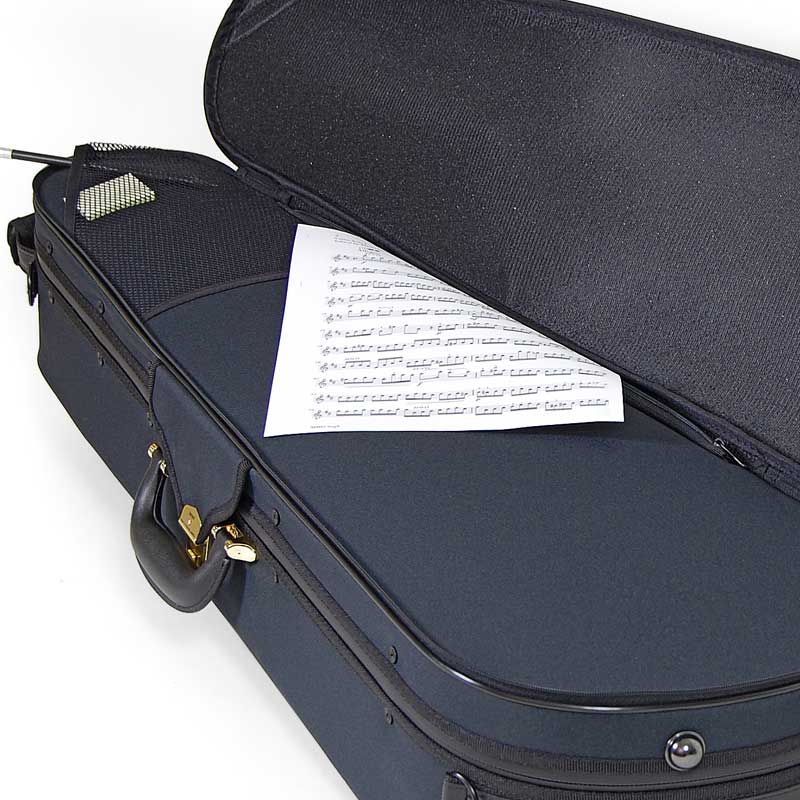 Viola case shape SuperLight - music sheet pocket