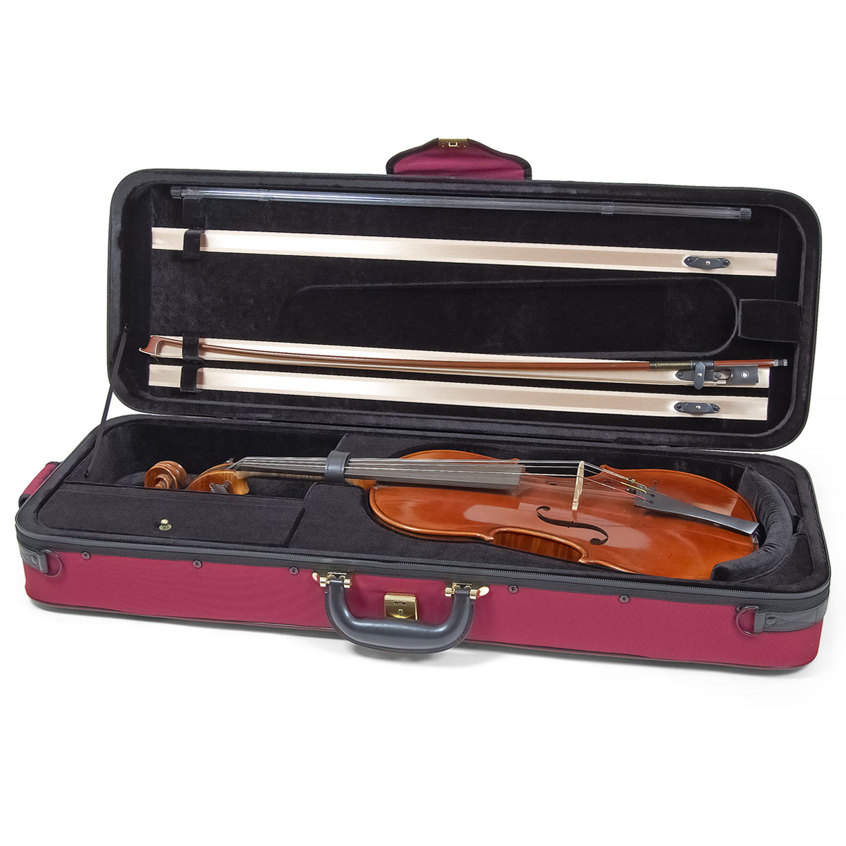 Oblong viola case SuperLight - with instrument