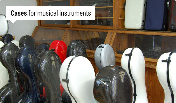 Cases for musical instruments