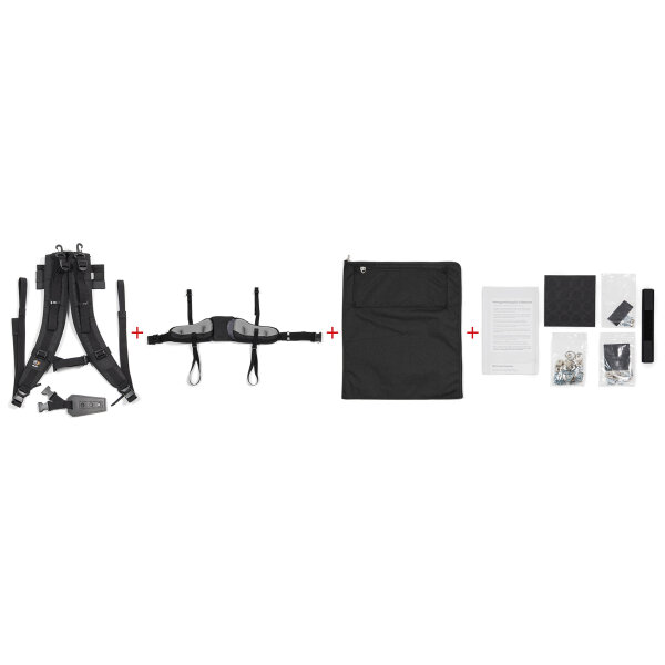 FIEDLER backpack system - assembly kit / with hipbelt / with music bag