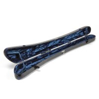 ACCORD double bass bow case / green 3d / burgundy velvet