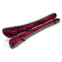 ACCORD double bass bow case / green 3d / burgundy velvet