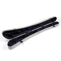 ACCORD double bass bow case / green 3d / burgundy velvet