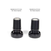 BENDER Messing Klangstachel ø 16 mm, 30 cm lang + Birne ø 33 mm für Kontrabass