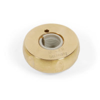 BENDER brass collet nut for double bass end button (for...