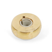 BENDER brass collet nut for double bass end button (for...