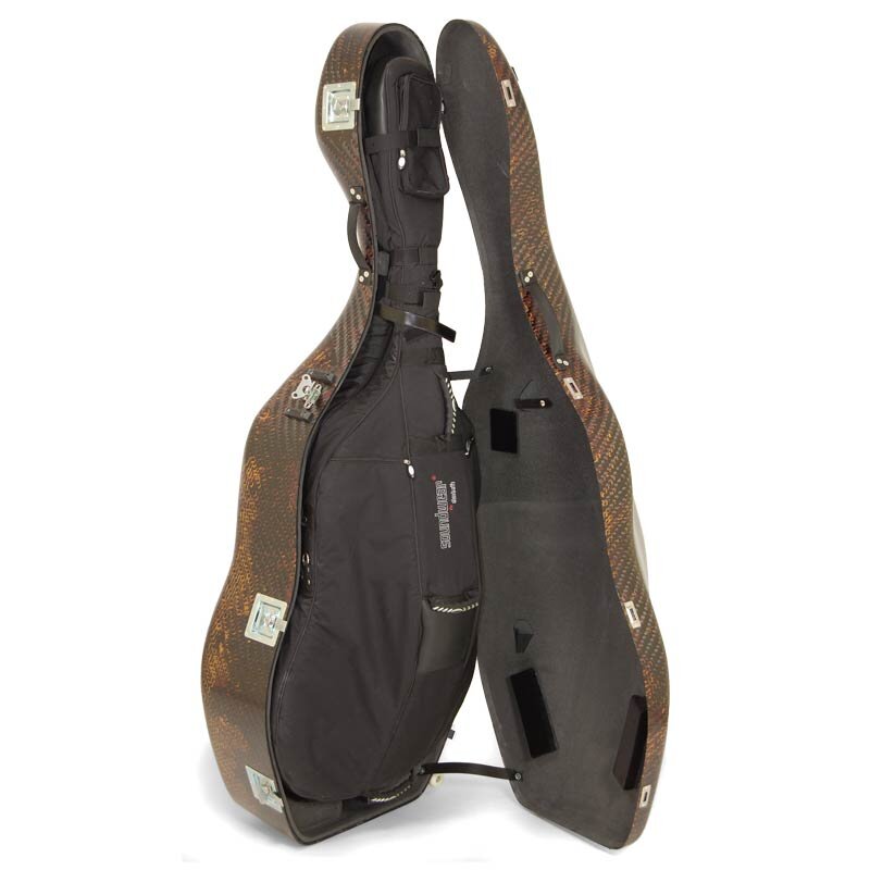 Double bass flight case for rent