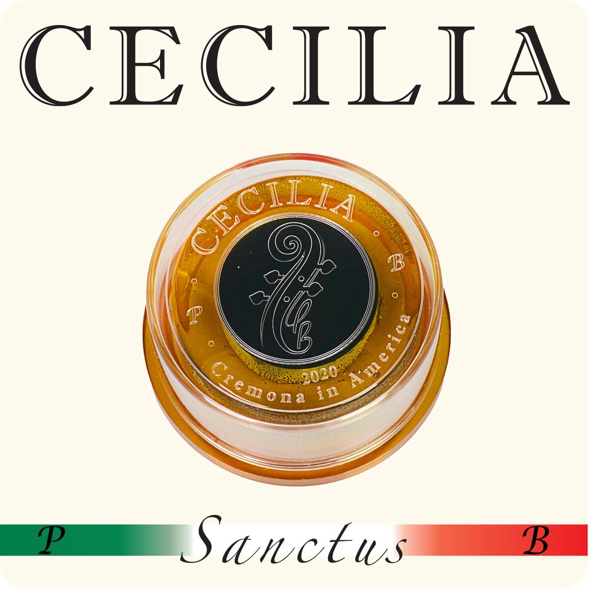 CECILIA Rosin Sanctus for violin, viola, cello