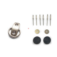 FIEDLER D-Ring vernickelt - Montageset
