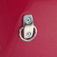 FIEDLER D-Ring vernickelt - Montageset