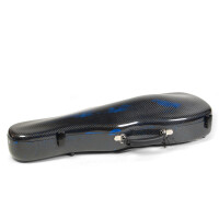 ACCORD CASE Geigenkasten - Formetui / weiß / Samt blau