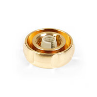 BENDER brass collet nut for end button (for 10 mm endpin)