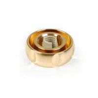 BENDER brass collet nut for end button (for 10 mm endpin)