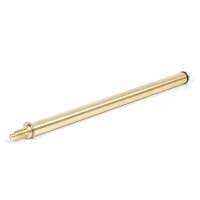 BENDER brass endpin ø 16 mm + end button for double bass