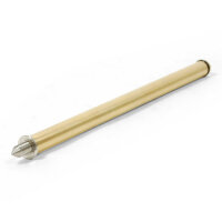 BENDER brass endpin ø 16 mm + end button for double bass